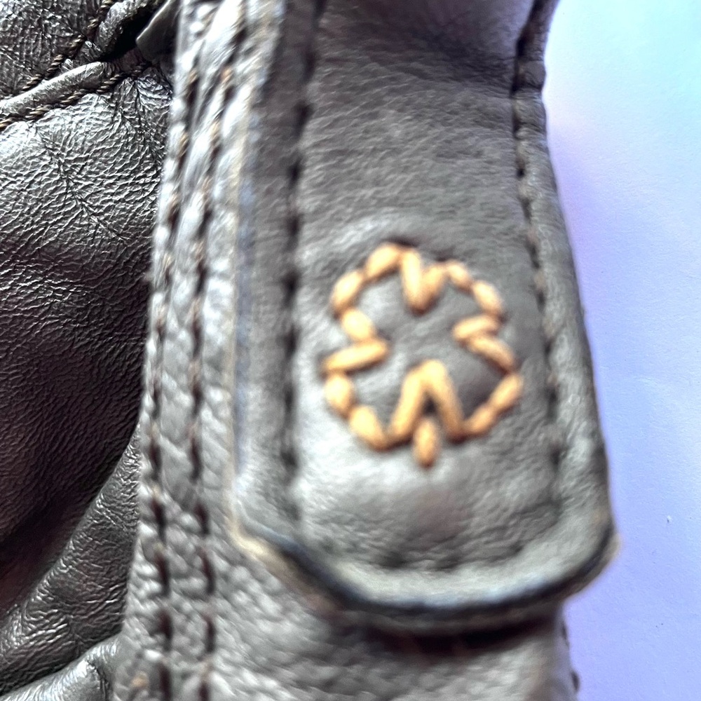 Lucky Brand  Stash Metallic Leather Shoulder Bag - Picture 7 of 13